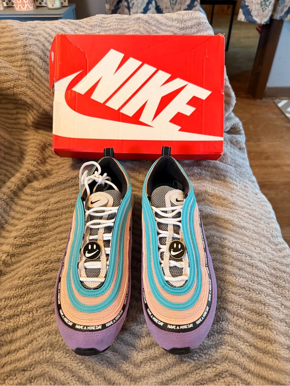 NWOT - Nike Multi-Color Air Max 97 Pastel Layered Sneakers